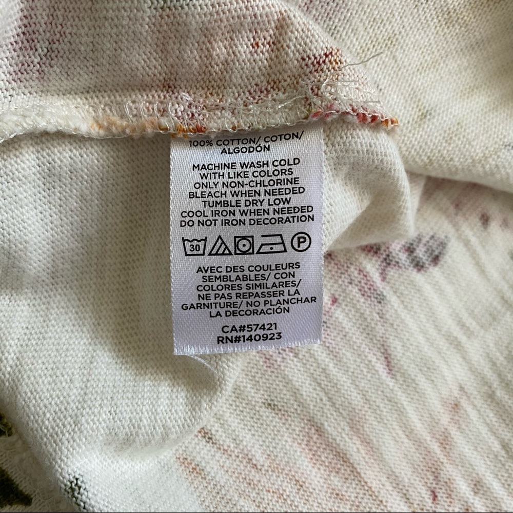 NWT Loft garden sweatshirt tee - Picture 8 of 13